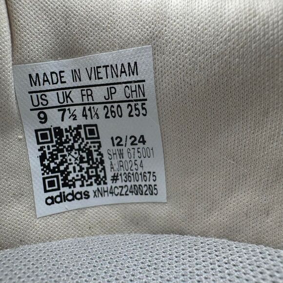 Adidas Women’s Diona 2.0 Beige Mesh Casual Sneakers Size 9 Tan 3-Stripe Shoes - Picture 6 of 7